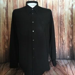 Versace Classic V2 Button Front Embroidered Shirt
